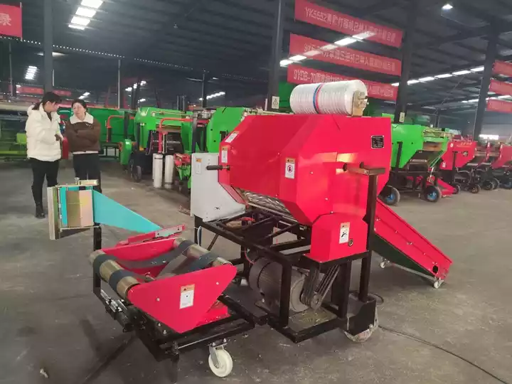automatic silage baler wrapper