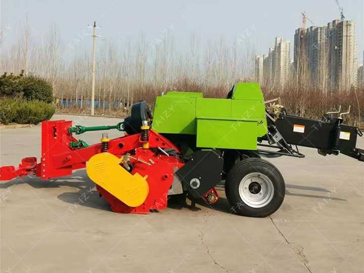 What are the using skills of the straw pick up baler machine?