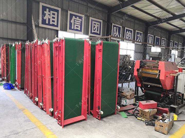 manufacturing of the silage packing machine