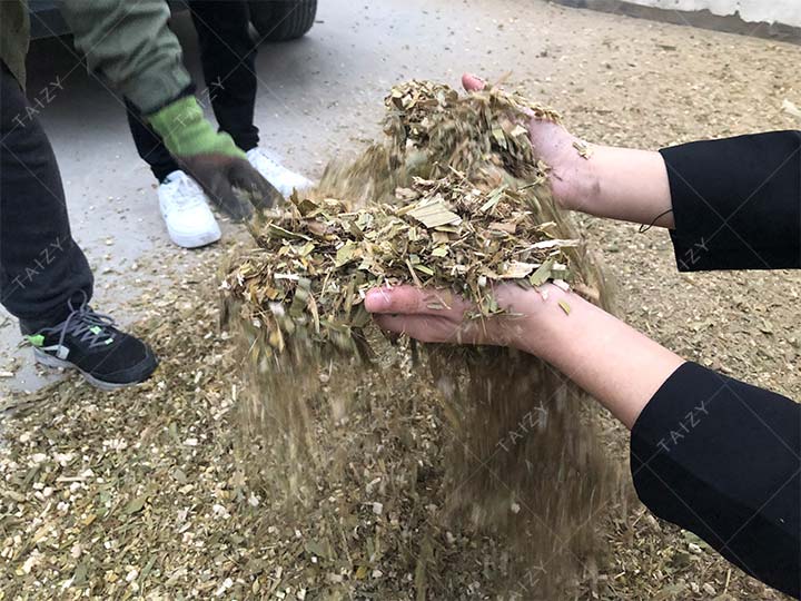 animal feed hay crusher